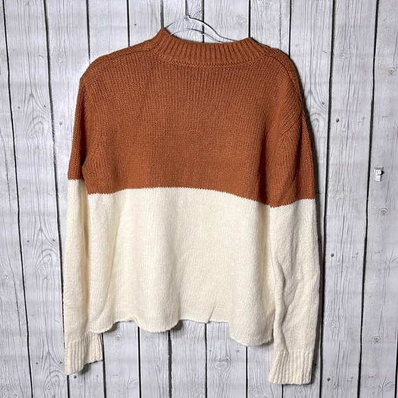 Peace Love World “Thankful” spice Intarsia Sweater Size XS - Picture 12 of 14